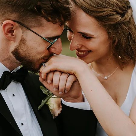 sesja ślubna pary młodej